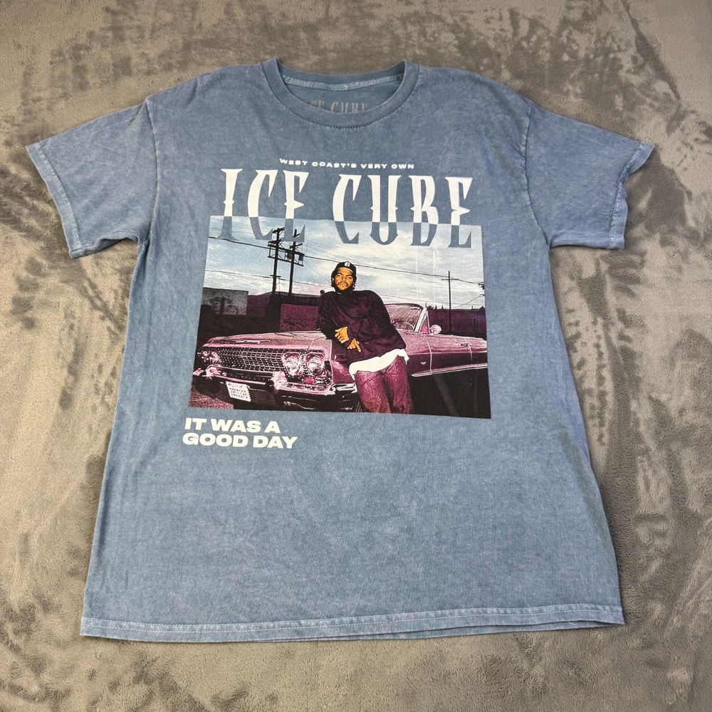 Ice Cube Shirt Mens Small It Was A Good Day Graphic Rap Tee‎ Hip Hop 2024